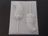 198sp Cat In A Hat Chocolate or Hard Candy Lollipop Mold
